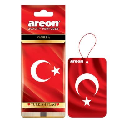 X Serisi Türk Bayrağı Vanilla Oto Araç Kokusu